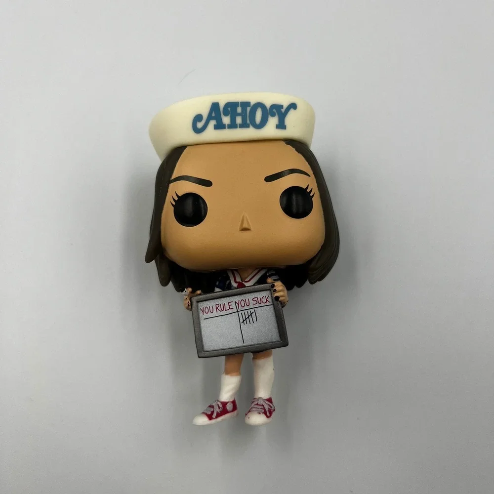 Funko Pop Stranger Things Robin Scoops Ahoy 922 Vinyl Figure Whiteboard
